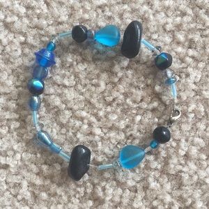 Blue stone bracelet
